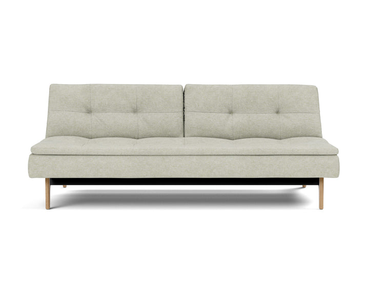 Canapea extensibila Dublexo Eik Oak 115x210cm, tesatura la alegere #material_280-avella-sand