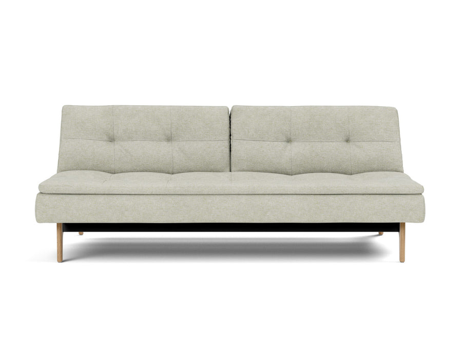 Canapea extensibila Dublexo Eik Oak 115x210cm, tesatura la alegere #material_280-avella-sand