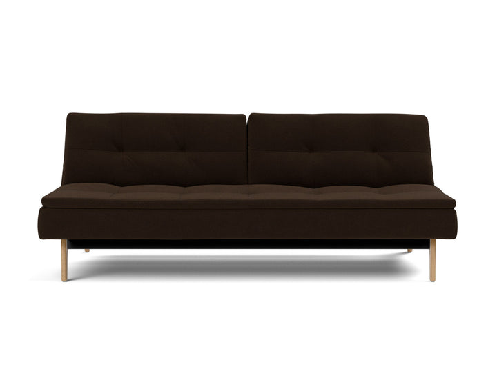 Canapea extensibila Dublexo Eik Oak 115x210cm, tesatura la alegere #material_358-taura-chocco