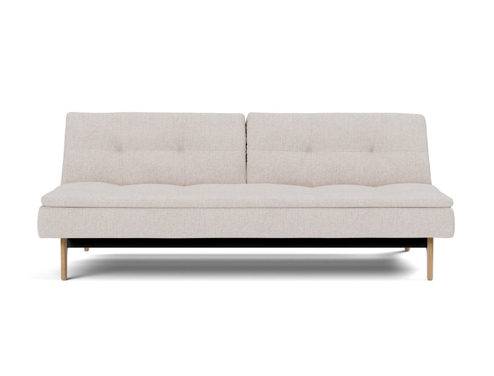 Canapea extensibila Dublexo Eik Oak 115x210cm, tesatura la alegere #material_300-weda-sand