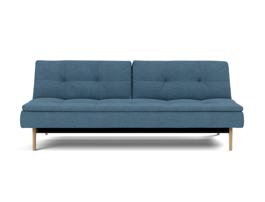 Canapea extensibila Dublexo Eik Oak 115x210cm, tesatura la alegere #material_302-weda-blue