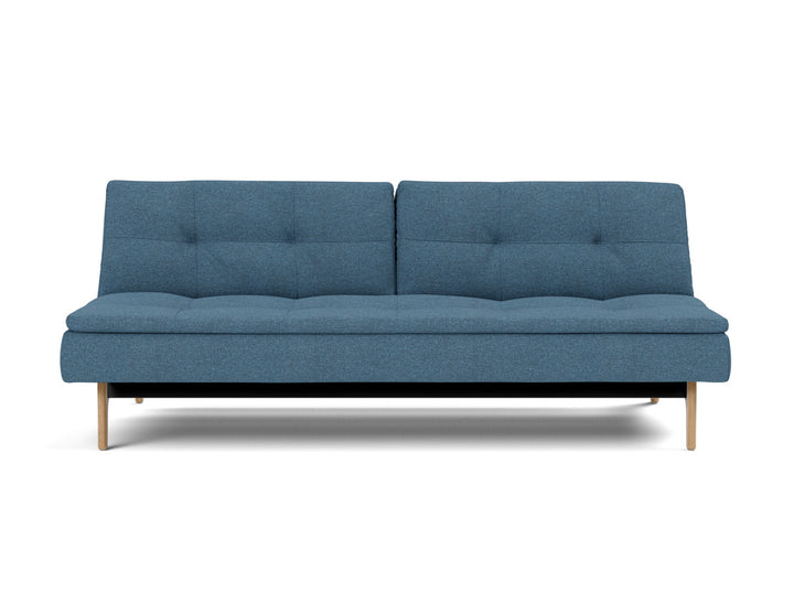 Canapea extensibila Dublexo Eik Oak 115x210cm, tesatura la alegere #material_302-weda-blue