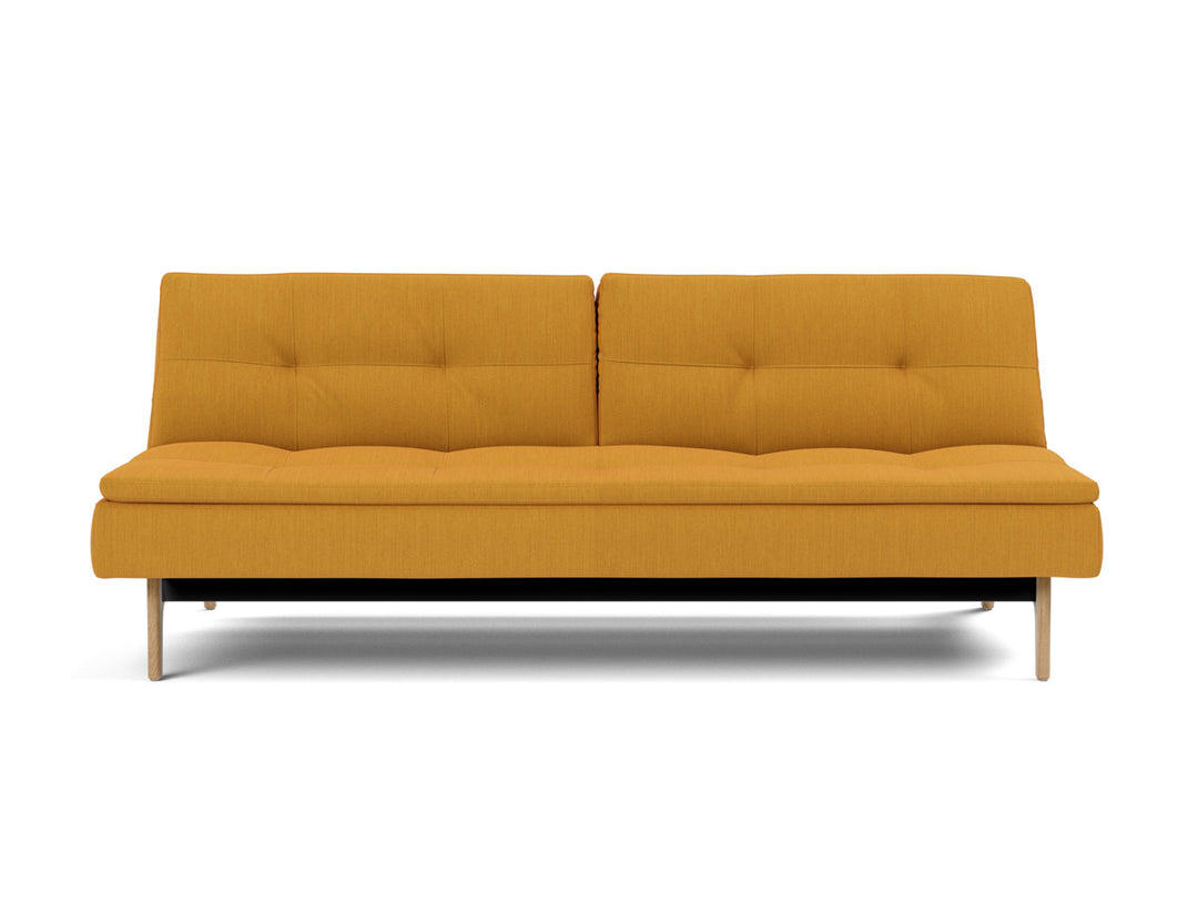 Canapea extensibila Dublexo Eik Oak 115x210cm, tesatura la alegere #material_507-elegance-burned-curry