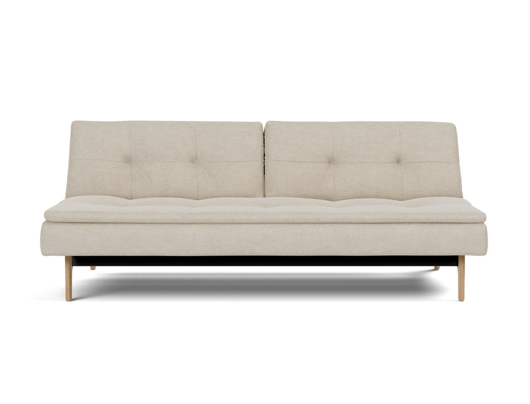 Canapea extensibila Dublexo Eik Oak 115x210cm, tesatura la alegere #material_586-phobos-latte
