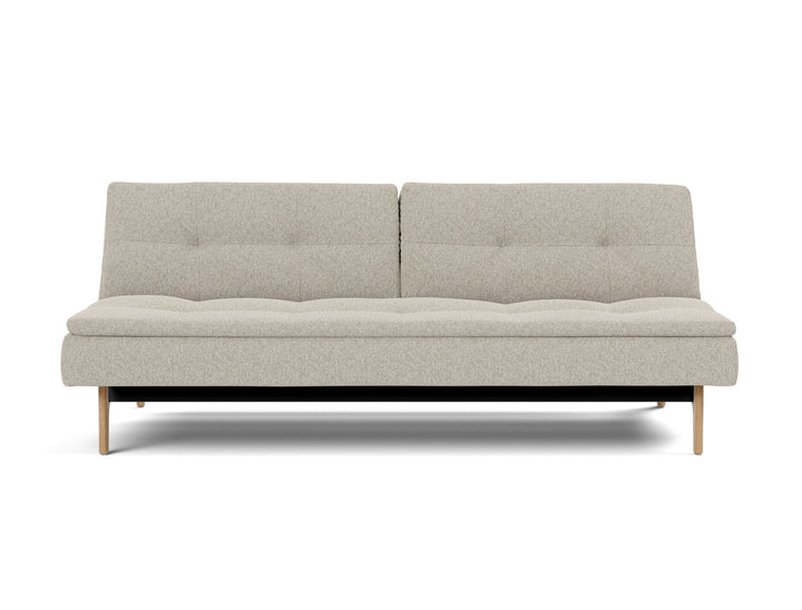 Canapea extensibila Dublexo Eik Oak 115x210cm, tesatura la alegere #material_539-boucl-beige