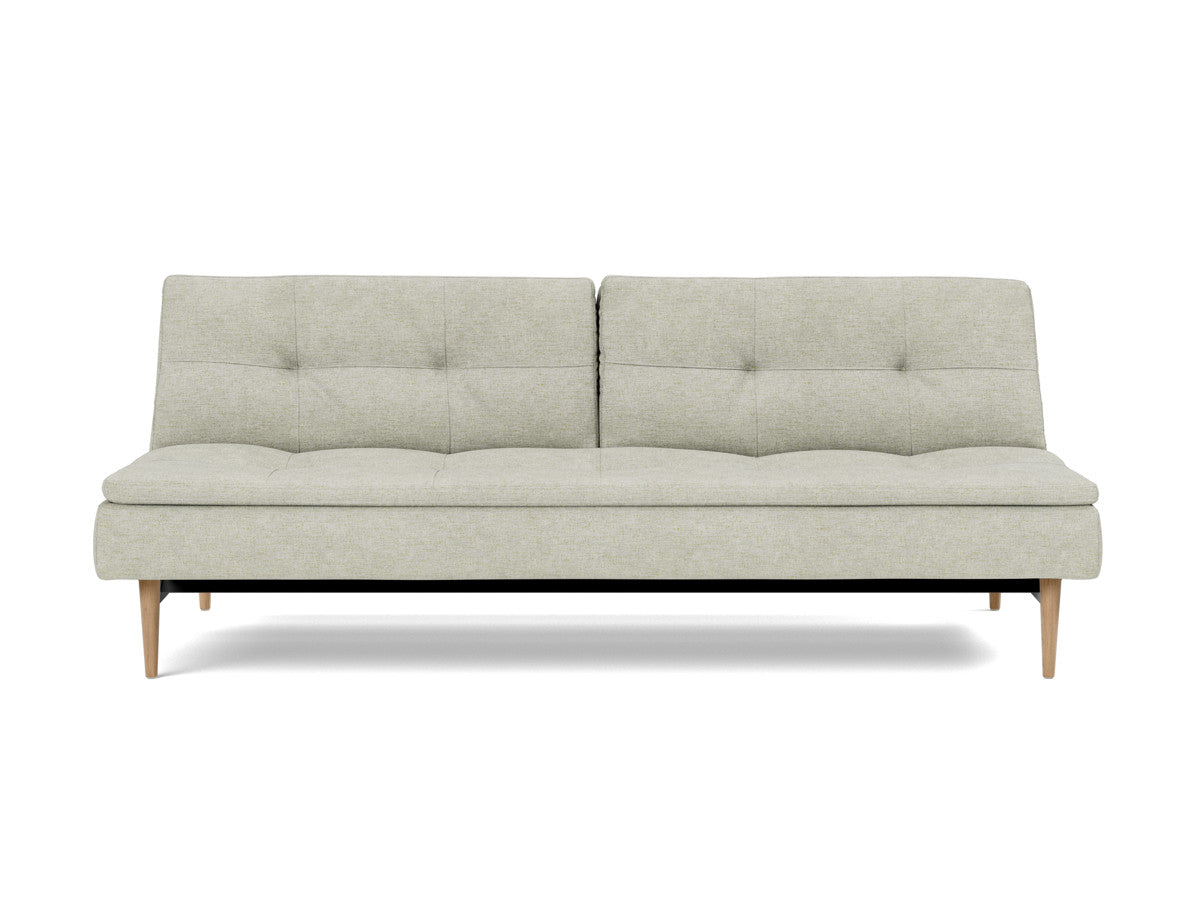 Canapea extensibila Dublexo Styletto Light Wood 115x210cm, tesatura la alegere