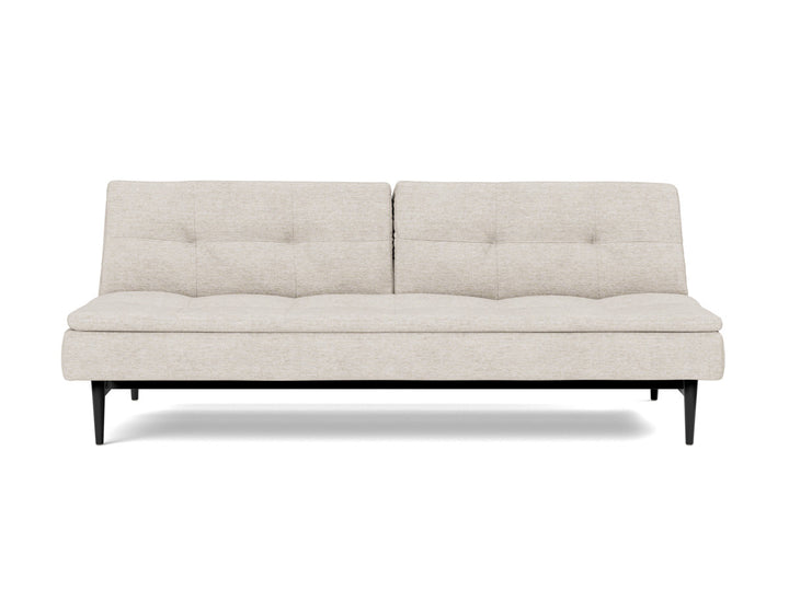 Canapea extensibila Dublexo Styletto Black Wood 115x210cm, tesatura la alegere #material_470-yuveno-natural