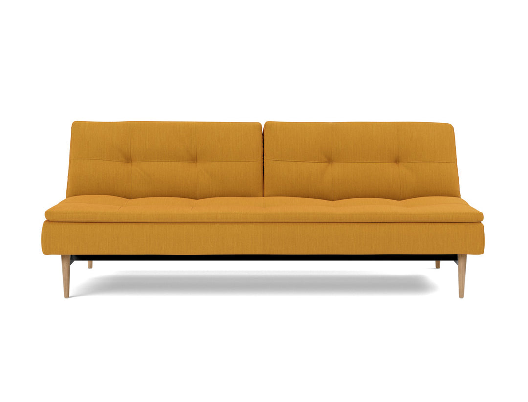 Canapea extensibila Dublexo Styletto Light Wood 115x210cm, tesatura la alegere #material_507-elegance-burned-curry