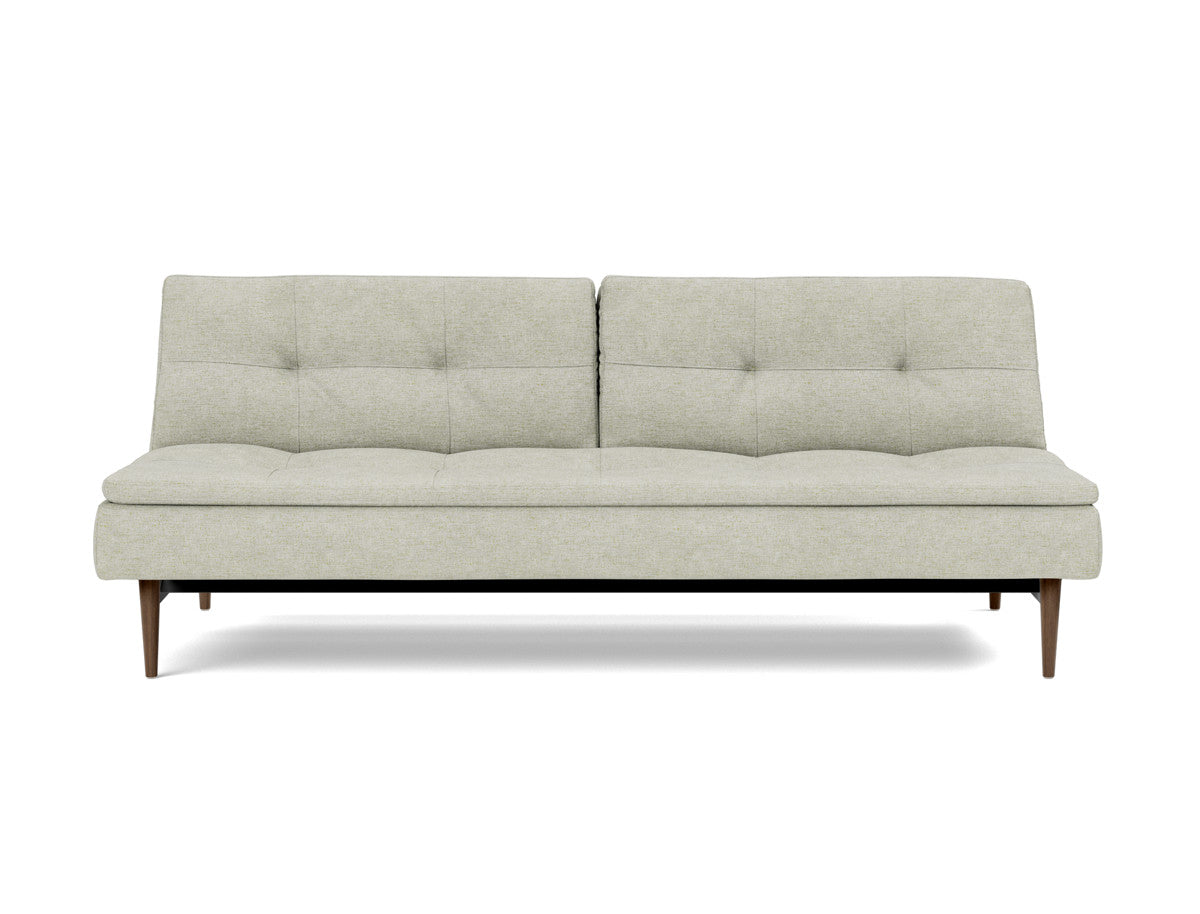 Canapea extensibila Dublexo Styletto Dark Wood 115x210cm, tesatura la alegere