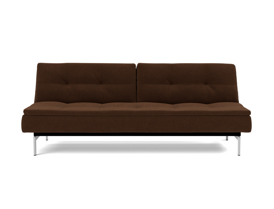 Canapea extensibila Dublexo Chrome 115x210cm, tesatura la alegere #material_359-taura-cappuccino
