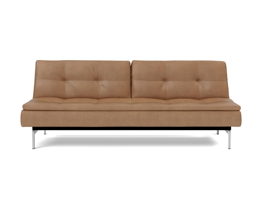 Canapea extensibila Dublexo Chrome 115x210cm, tesatura la alegere #material_551-faunal-brown