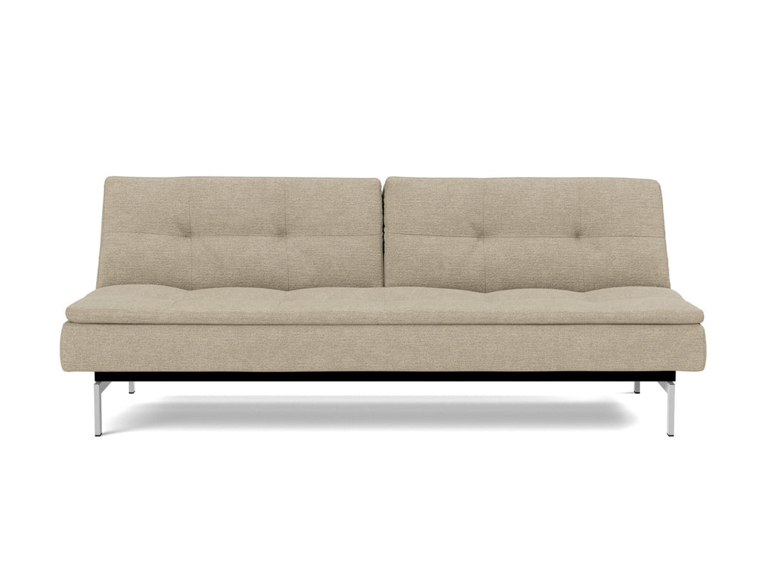 Canapea extensibila Dublexo Chrome 115x210cm, tesatura la alegere #material_356-taura-sand