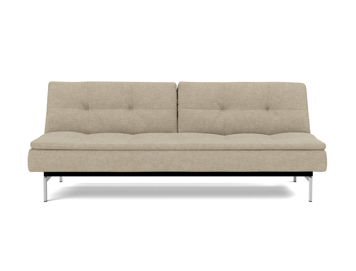 Canapea extensibila Dublexo Chrome 115x210cm, tesatura la alegere #material_356-taura-sand