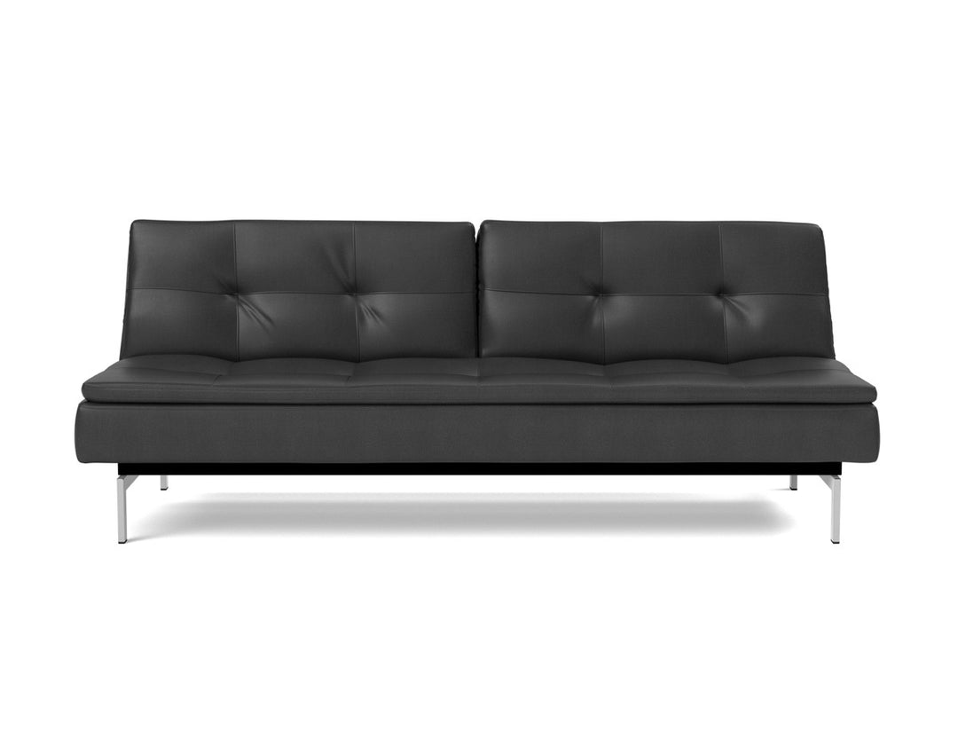 Canapea extensibila Dublexo Chrome 115x210cm, tesatura la alegere #material_550-faunal-black