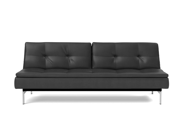 Canapea extensibila Dublexo Chrome 115x210cm, tesatura la alegere #material_550-faunal-black