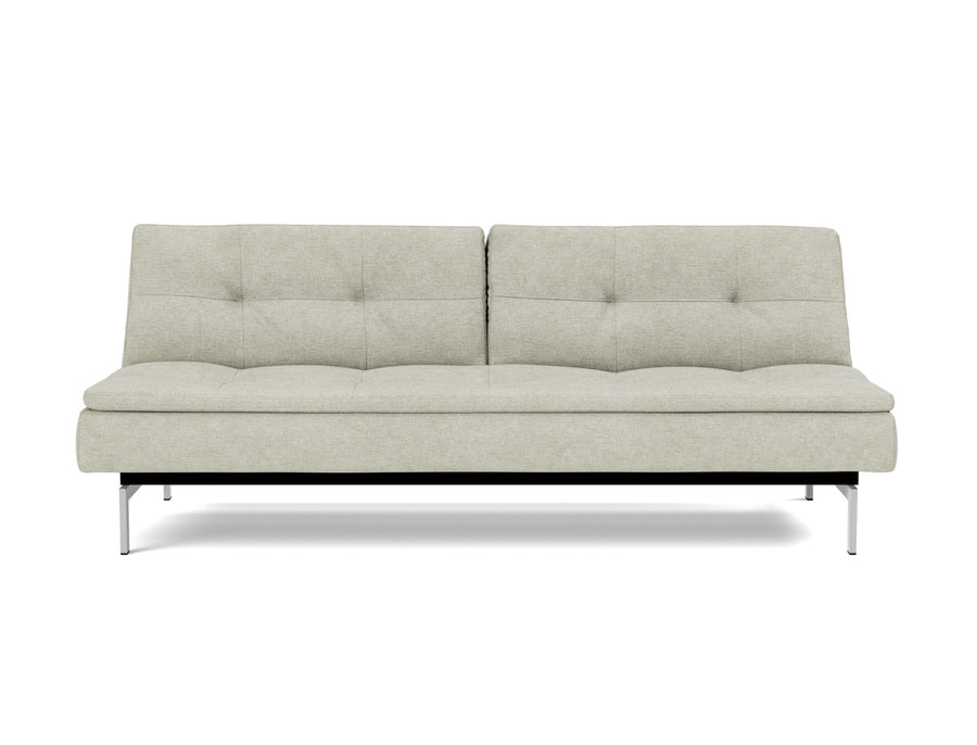 Canapea extensibila Dublexo Chrome 115x210cm, tesatura la alegere #material_280-avella-sand