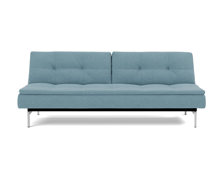 Canapea extensibila Dublexo Chrome 115x210cm, tesatura la alegere #material_525-mixed-dance-light-blue