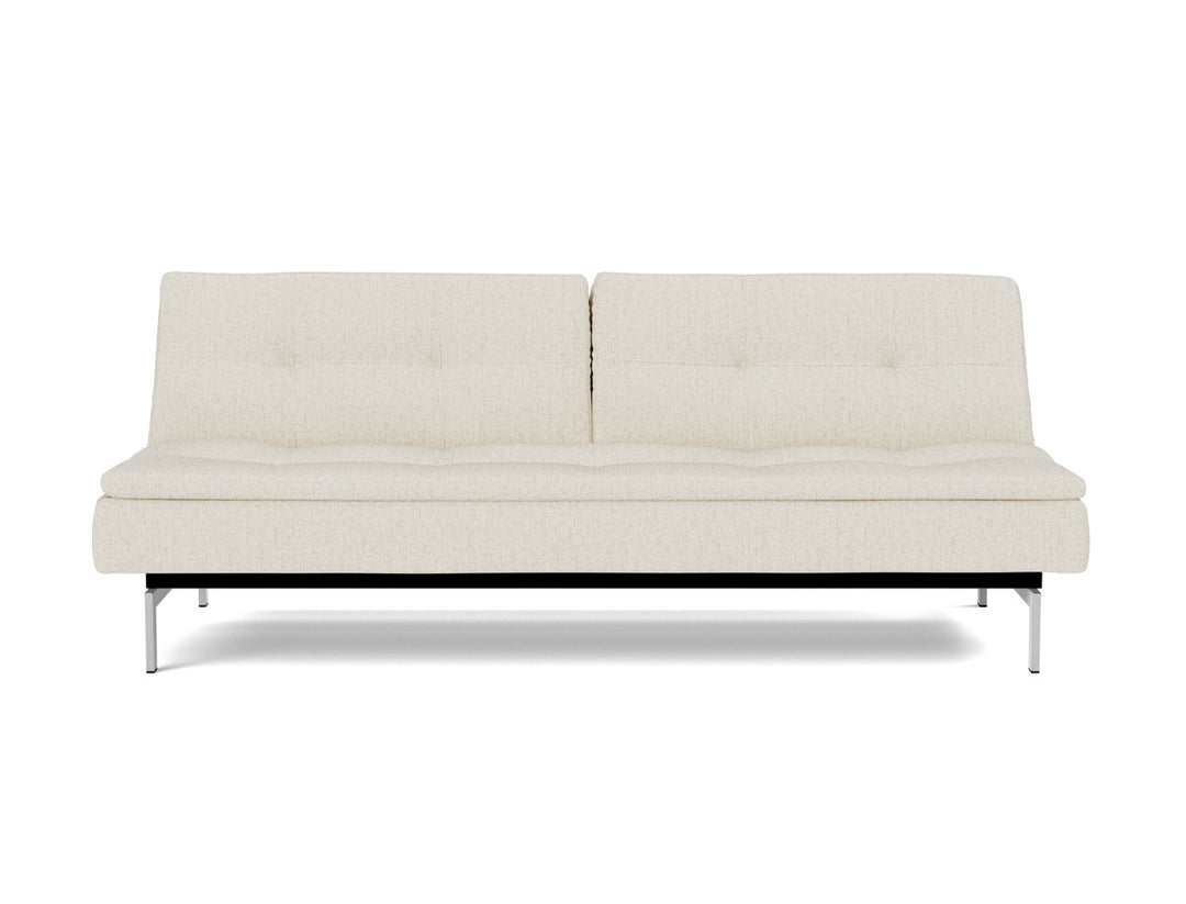 Canapea extensibila Dublexo Chrome 115x210cm, tesatura la alegere #material_531-boucl-off-white