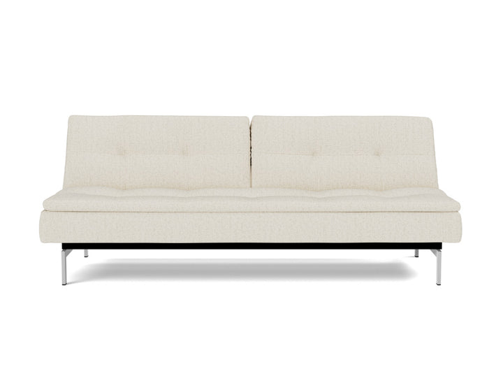 Canapea extensibila Dublexo Chrome 115x210cm, tesatura la alegere #material_531-boucl-off-white