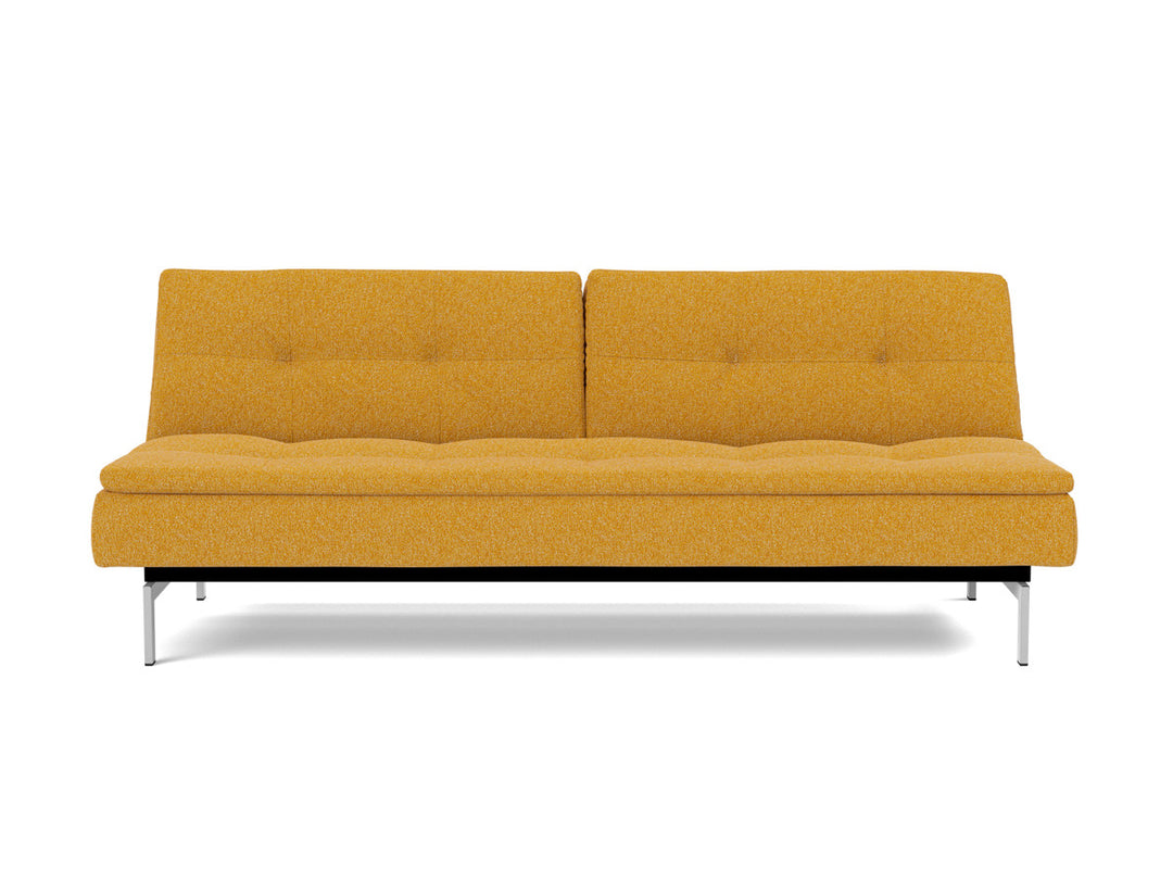 Canapea extensibila Dublexo Chrome 115x210cm, tesatura la alegere #material_536-boucl-ochre