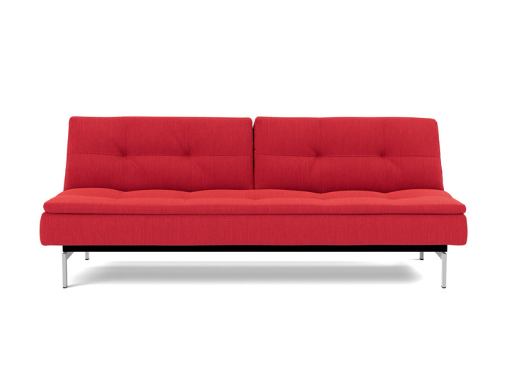 Canapea extensibila Dublexo Chrome 115x210cm, tesatura la alegere #material_511-elegance-red