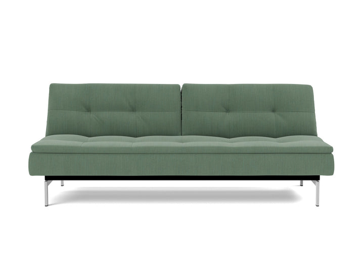 Canapea extensibila Dublexo Chrome 115x210cm, tesatura la alegere #material_518-elegance-green