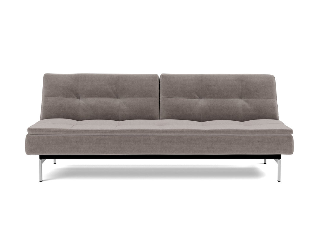 Canapea extensibila Dublexo Chrome 115x210cm, tesatura la alegere #material_418-esina-truffle