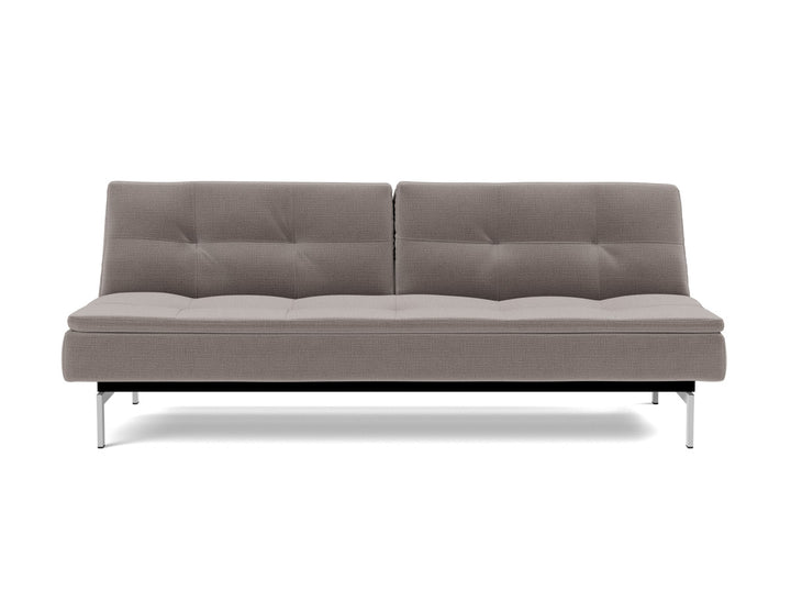 Canapea extensibila Dublexo Chrome 115x210cm, tesatura la alegere #material_418-esina-truffle