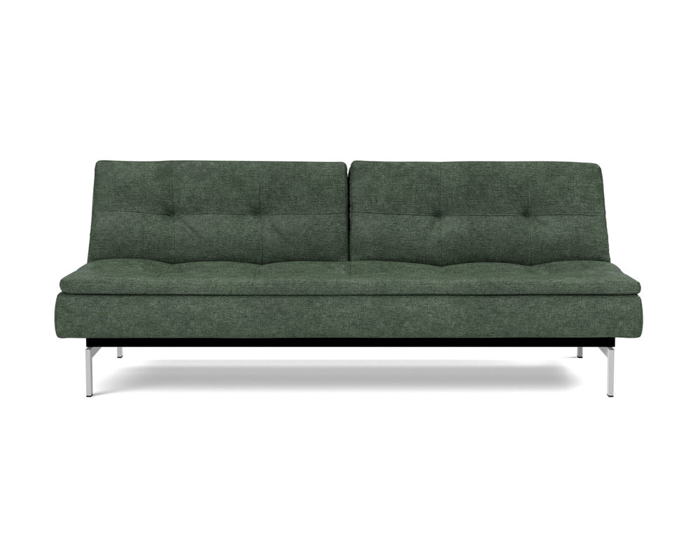 Canapea extensibila Dublexo Chrome 115x210cm, tesatura la alegere #material_281-avella-pine-green