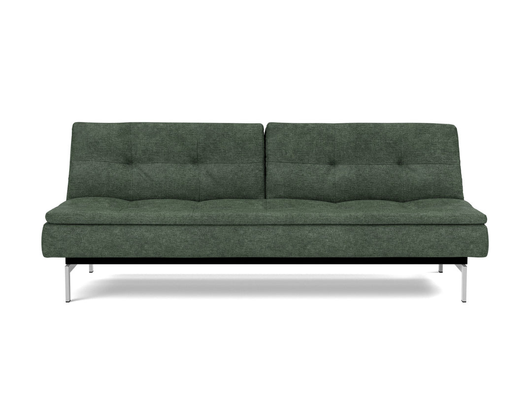 Canapea extensibila Dublexo Chrome 115x210cm, tesatura la alegere #material_281-avella-pine-green