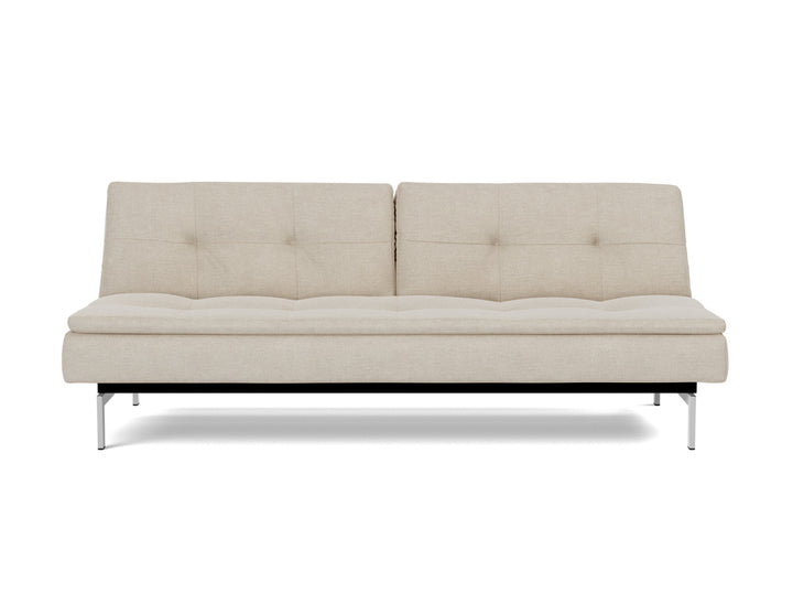 Canapea extensibila Dublexo Chrome 115x210cm, tesatura la alegere #material_586-phobos-latte