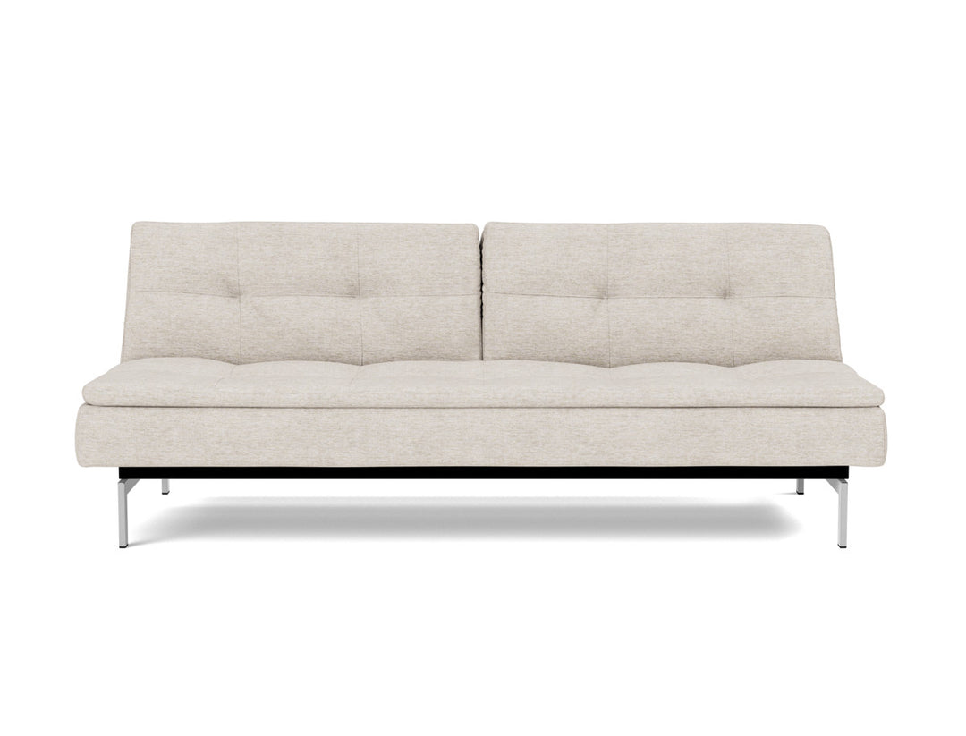 Canapea extensibila Dublexo Chrome 115x210cm, tesatura la alegere #material_470-yuveno-natural