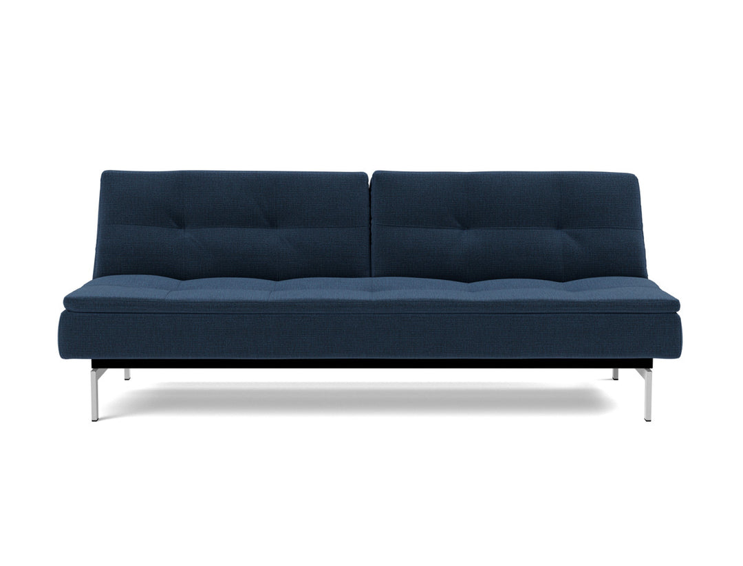Canapea extensibila Dublexo Chrome 115x210cm, tesatura la alegere #material_414-esina-indigo-blue