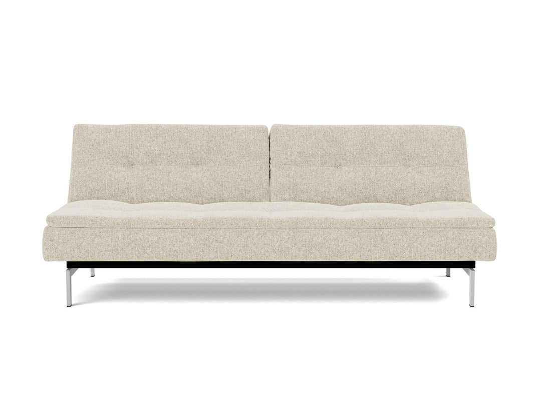Canapea extensibila Dublexo Chrome 115x210cm, tesatura la alegere #material_357-taura-off-white