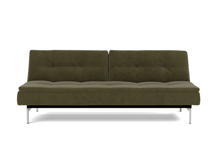 Canapea extensibila Dublexo Chrome 115x210cm, tesatura la alegere #material_316-cordufine-pine-green