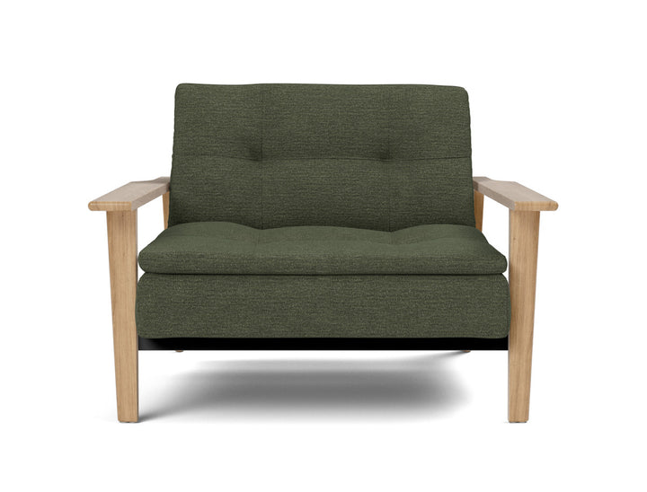 Fotoliu recliner Dublexo Frej Oak 115x90cm, tesatura la alegere #material_353-taura-forest