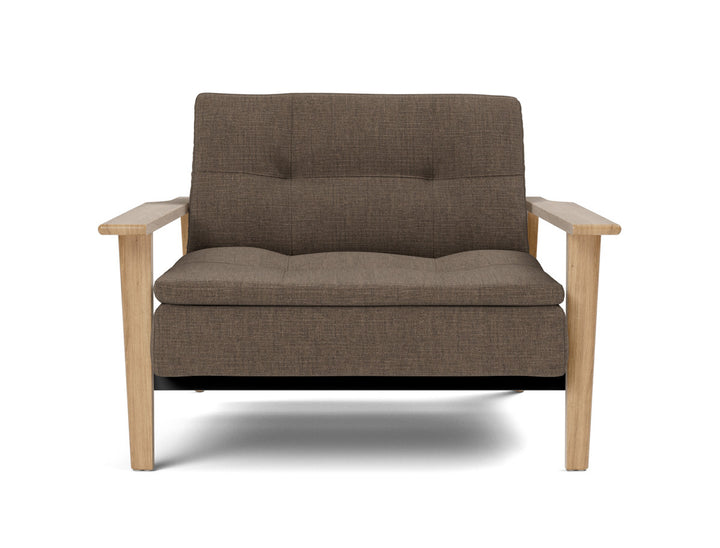 Fotoliu recliner Dublexo Frej Oak 115x90cm, tesatura la alegere #material_411-esina-cedar-brown
