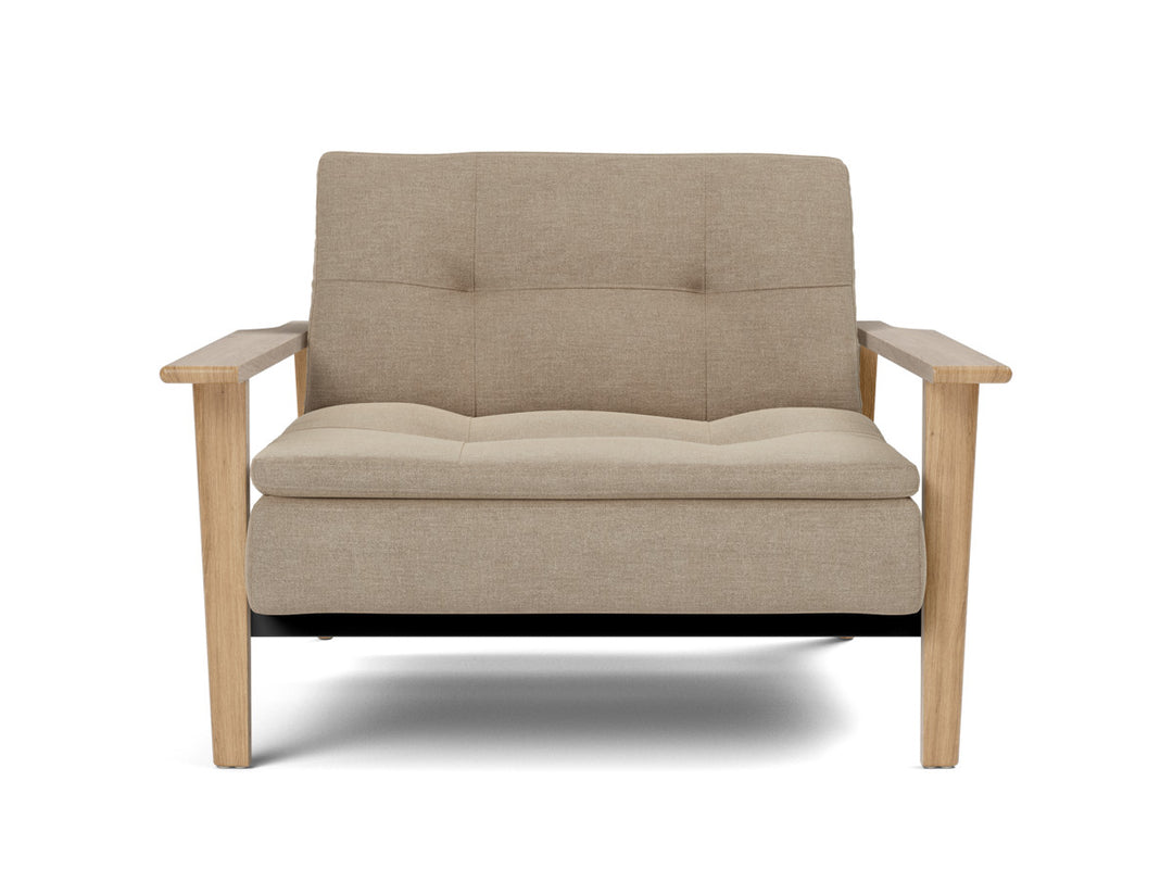 Fotoliu recliner Dublexo Frej Oak 115x90cm, tesatura la alegere #material_587-phobos-mocha