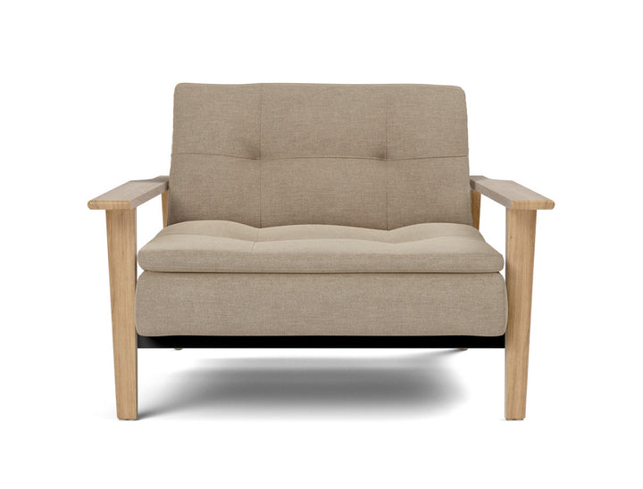 Fotoliu recliner Dublexo Frej Oak 115x90cm, tesatura la alegere #material_587-phobos-mocha