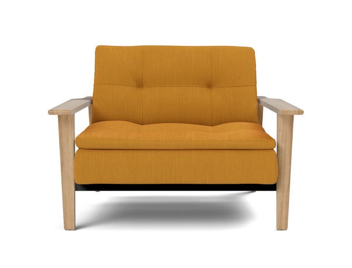 Fotoliu recliner Dublexo Frej Oak 115x90cm, tesatura la alegere #material_507-elegance-burned-curry