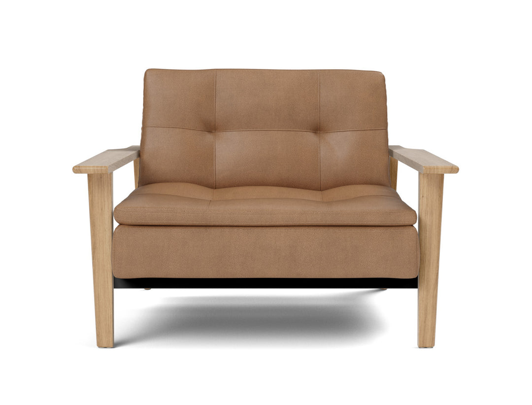 Fotoliu recliner Dublexo Frej Oak 115x90cm, tesatura la alegere #material_551-faunal-brown