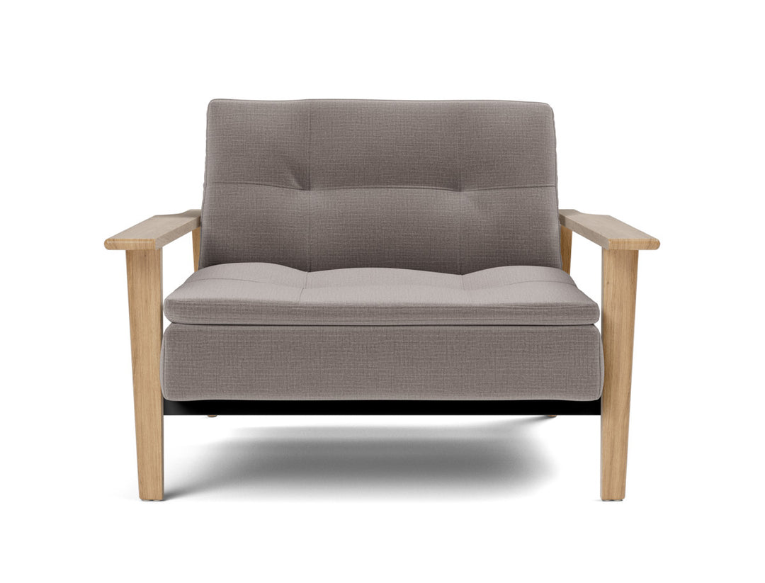 Fotoliu recliner Dublexo Frej Oak 115x90cm, tesatura la alegere #material_418-esina-truffle