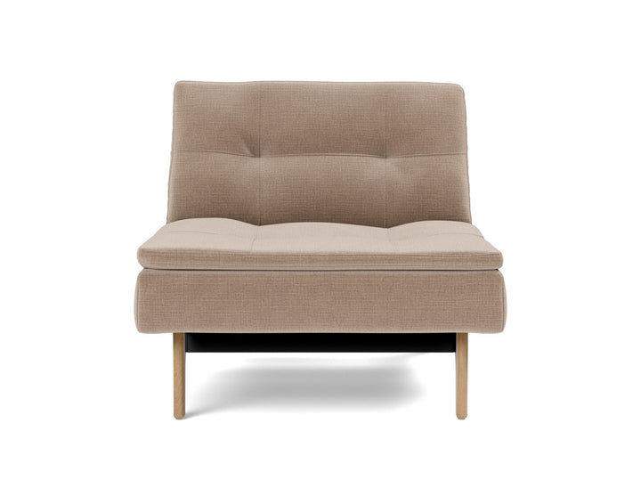 Fotoliu recliner Dublexo Eik Oak, tesatura la alegere #material_417-esina-mocha