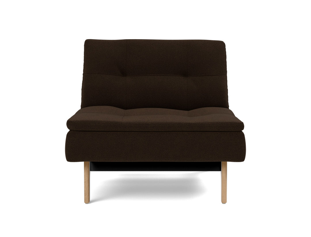 Fotoliu recliner Dublexo Eik Oak, tesatura la alegere #material_358-taura-chocco