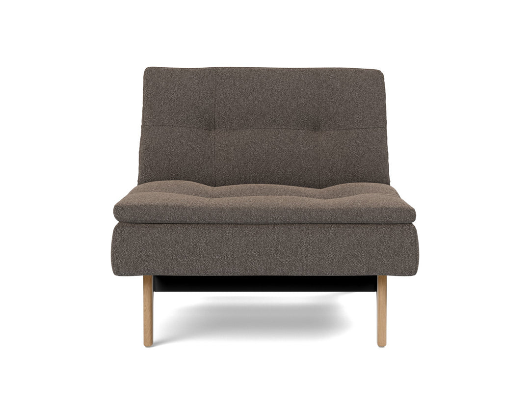 Fotoliu recliner Dublexo Eik Oak, tesatura la alegere #material_530-boucl-taupe