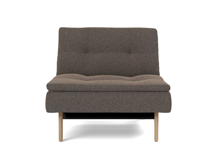 Fotoliu recliner Dublexo Eik Oak, tesatura la alegere #material_530-boucl-taupe