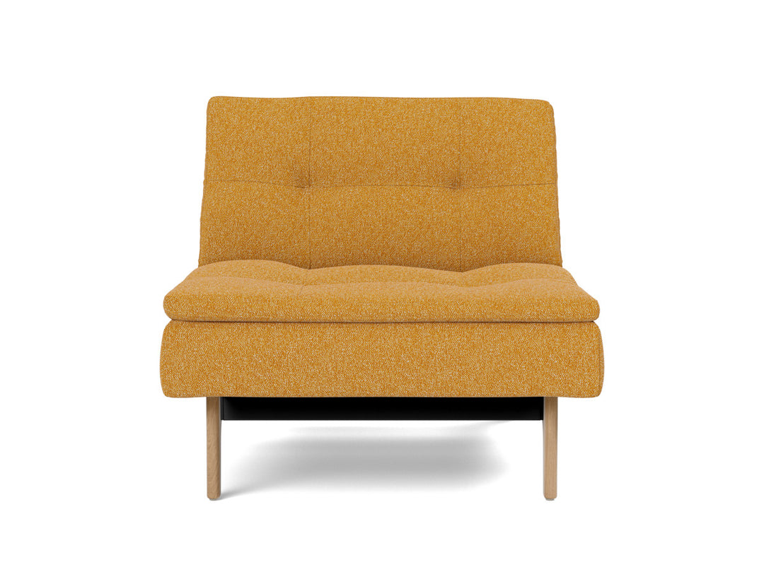 Fotoliu recliner Dublexo Eik Oak, tesatura la alegere #material_536-boucl-ochre