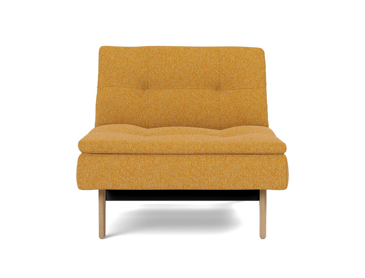 Fotoliu recliner Dublexo Eik Oak, tesatura la alegere #material_536-boucl-ochre