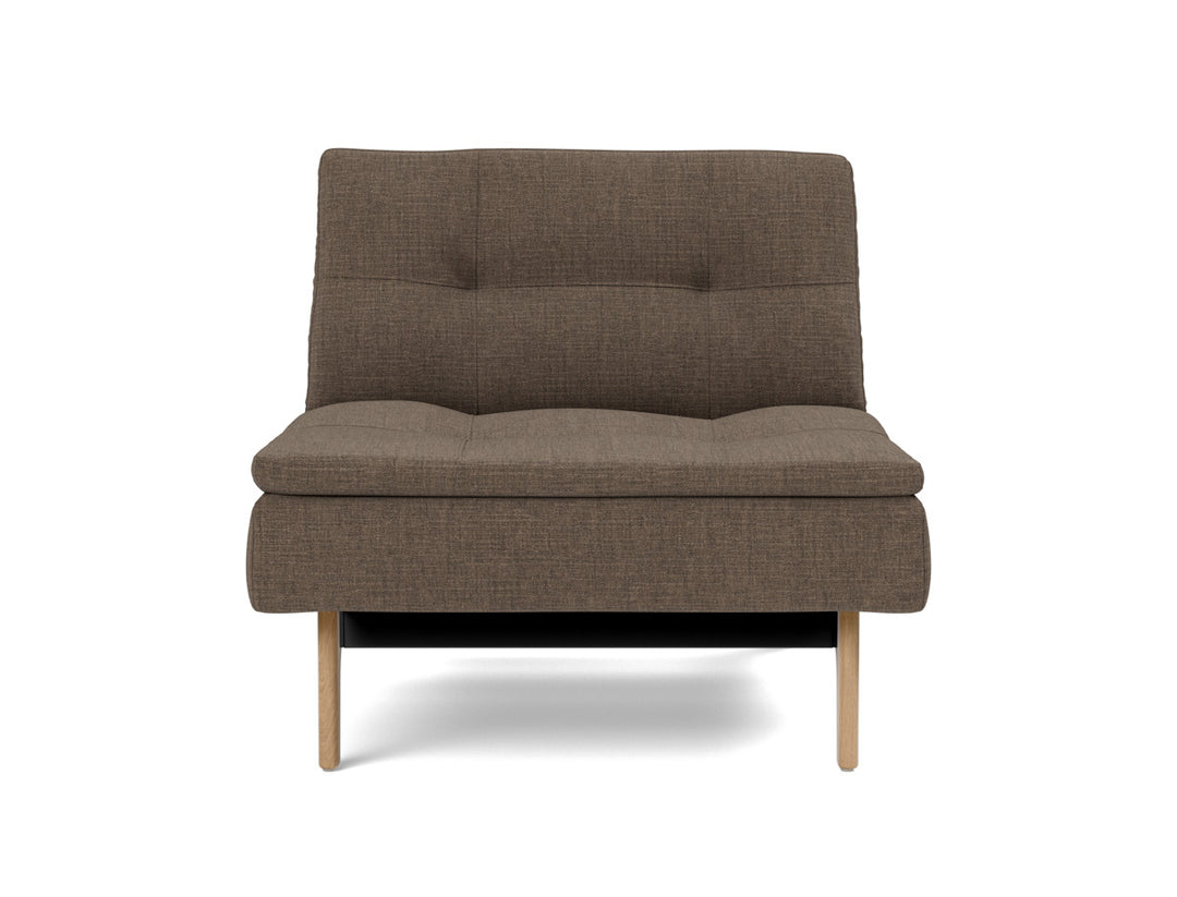 Fotoliu recliner Dublexo Eik Oak, tesatura la alegere #material_411-esina-cedar-brown
