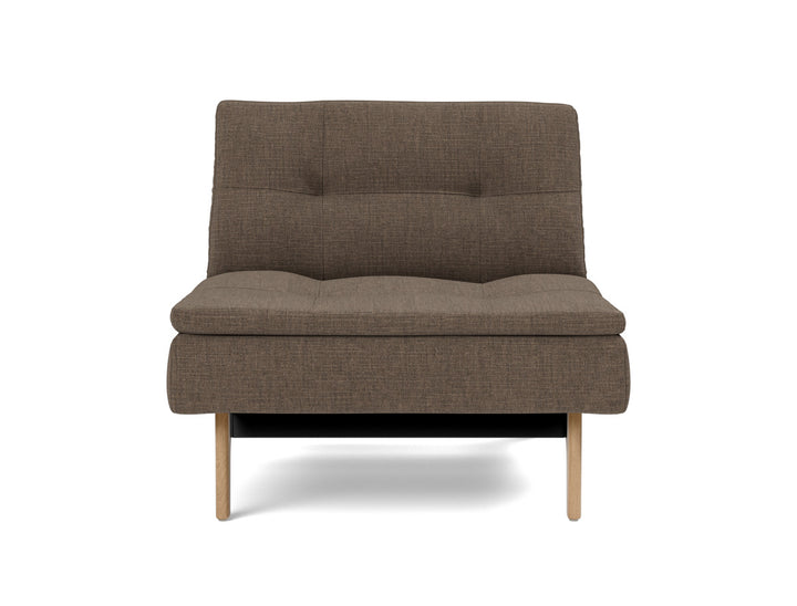 Fotoliu recliner Dublexo Eik Oak, tesatura la alegere #material_411-esina-cedar-brown